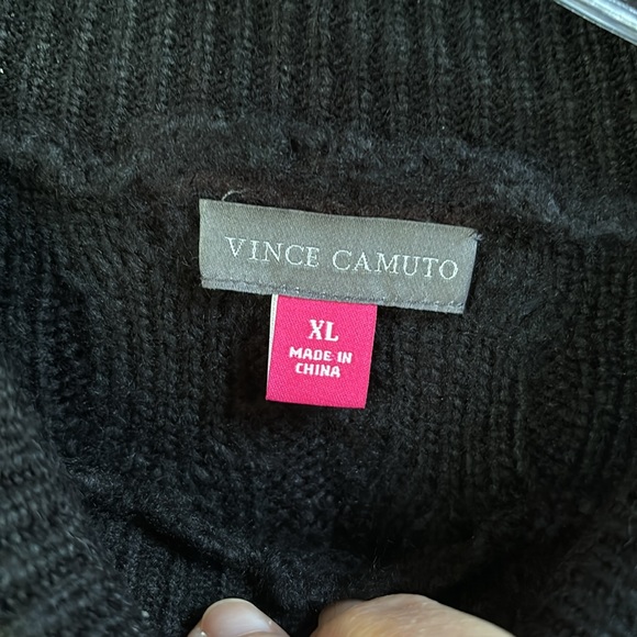 NWT Vince Camuto Mock Turtleneck Balloon Sleeve Sweater - Picture 5 of 6